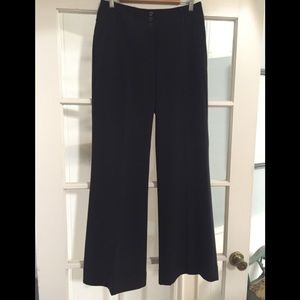 Kenar, light stretch black flare pant, 8